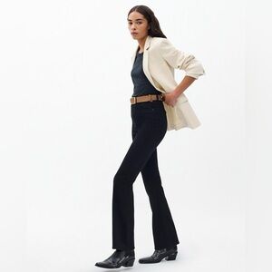 rag & bone Black Flare Jeans